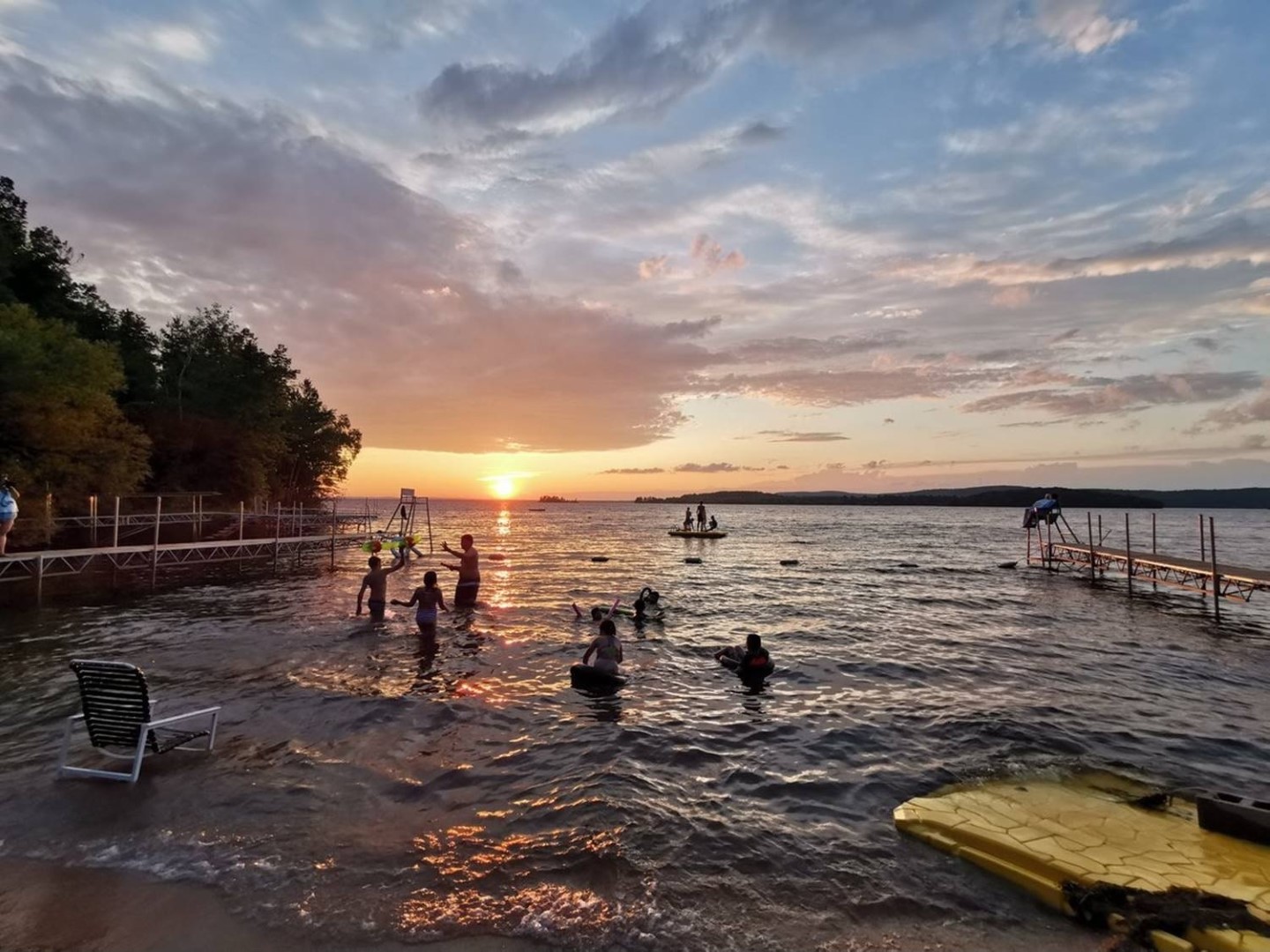 Bancroft Beach - evening!